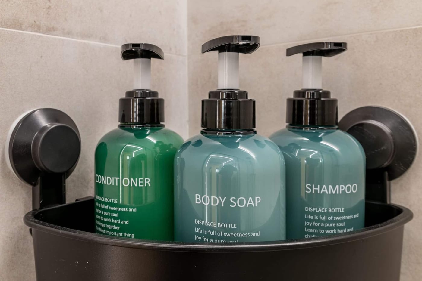 Dosificadores de champú, gel y acondicionador
