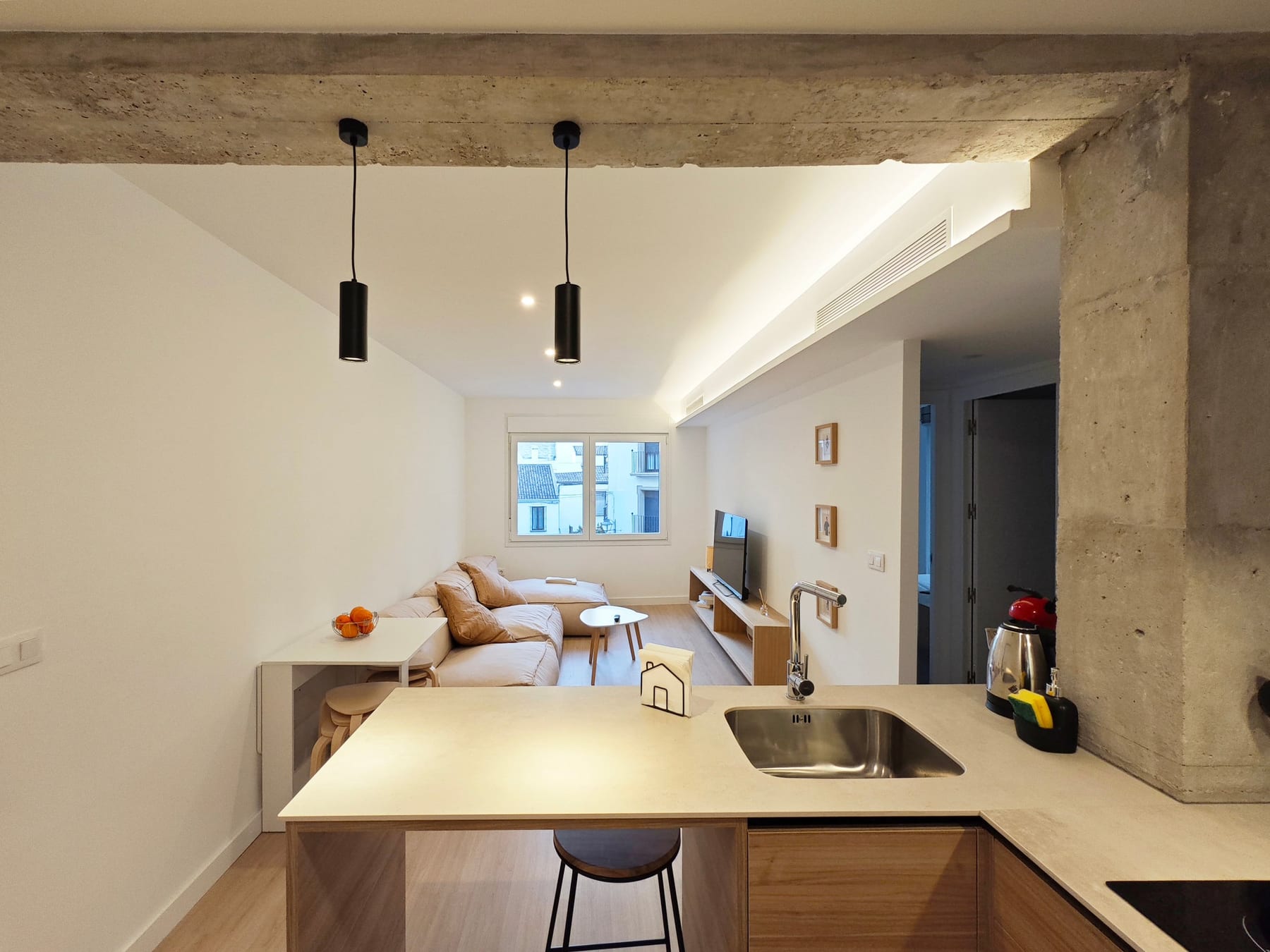 Plaza Pineda · cocina abierta